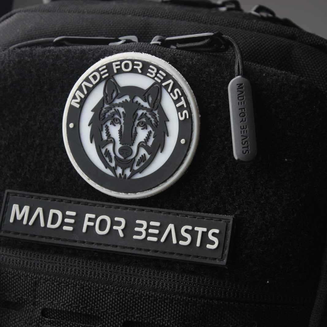 3.5L Black Shoulder Bag - Made For Beasts